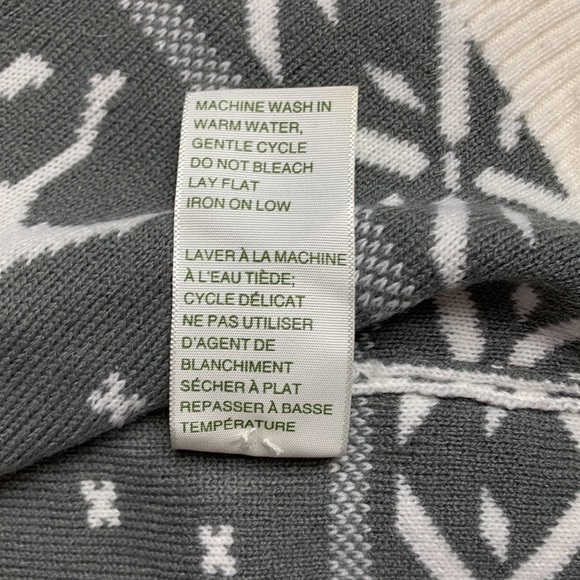 Reindeer Cardigan Double Thick - Christmas Sweater - Picture 4 of 4